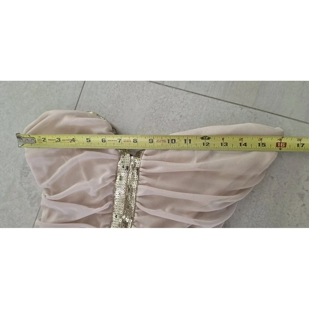 Studio 1940 Y2K Hollywood Glamour  Ruched Halter Formal Evening Whimsigoth SZ 16